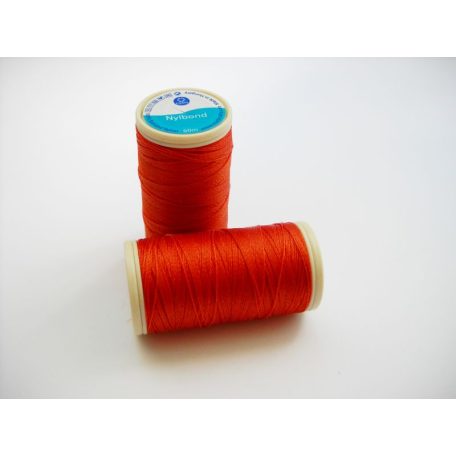 Nylbond gyöngyfűző - gyöngyhímző cérna - sötét narancs (#6685) - 60 m