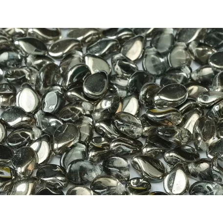 Pip gyöngy - 5x7 mm - Crystal Chrome - #27401