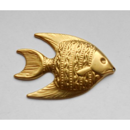 Cat - brass stamping- 60*35 mm