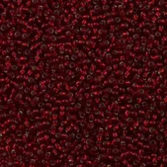 Toho 11/0 - #25D -  Silver Lined Garnet- 10 gr