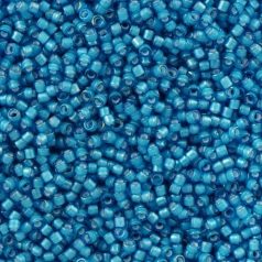 Delica 11/0 -  DB1783- White Lined Capri Blue - 5 gr
