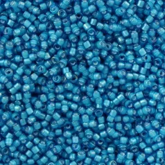 Delica 11/0 -  DB1783- White Lined Capri Blue - 5 gr
