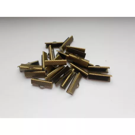 Szalagvégzáró - 25x6 mm - 4 db - bronz