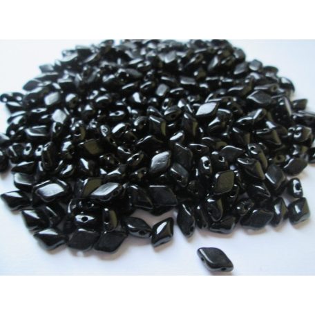 Gemduo 8x5 mm - Jet- #23980 - 5 gr (34 db)