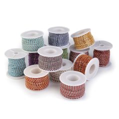 Strasszlánc - 2,9 mm  - 25 cm