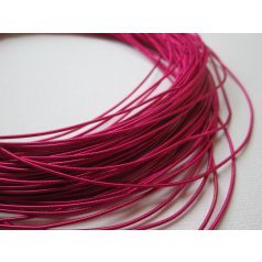 Francia drót - kemény - fukszia - 1 mm/1 méter