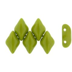 Gemduo 8x5 mm - Opaque Olivine - #53410 - 5 gr (34 db)