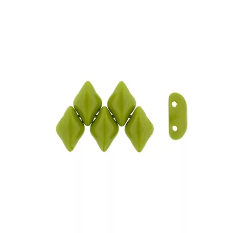 Gemduo 8x5 mm - Opaque Olivine - #53410 - 5 gr (34 db)