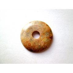 Coral fossil donut - 40 mm