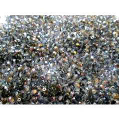 Czech fire polished beads - 4 mm