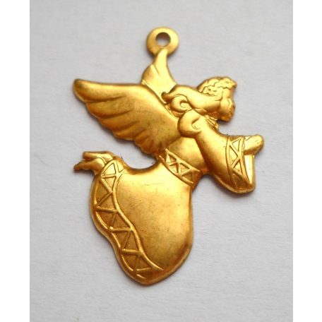 Angel - brass stamping - 26*20 mm