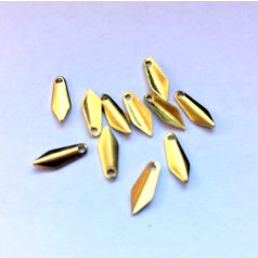 Sárgaréz lándzsa  - 10*6 mm