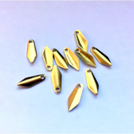 Sárgaréz lándzsa  - 10*6 mm