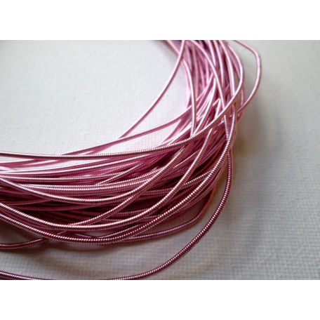 French wire - stiff - 1 mm - pink/1 meter