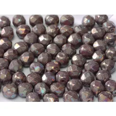 Czech fire polished beads - 4 mm