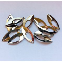 Ezüst csepp - 18*8 mm