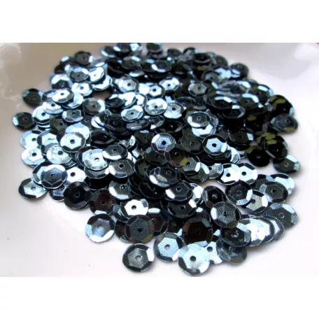 Flitter - 7 mm -metál hematit
