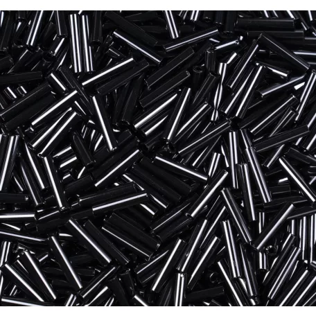 Toho 9 mm szalma - Opaque Black - #49 - 10 gr