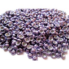   Teacup gyöngy - 4x2 mm - 5gr (75 db) - Saturated Metallic Crocus Petal