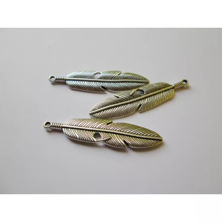 Toll medál - 60x15 mm - antik ezüst