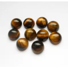 Tiger's Eye cabochon - 12 mm