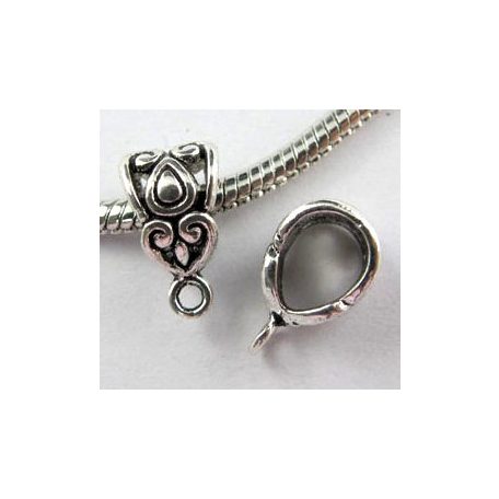 Bail - 12*7 mm - antiques silver