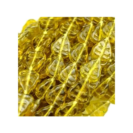 Czech leaf bead - 10*8 mm
