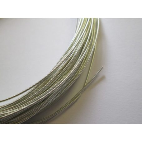 French wire - stiff - 1.25 mm - silver/1 meter