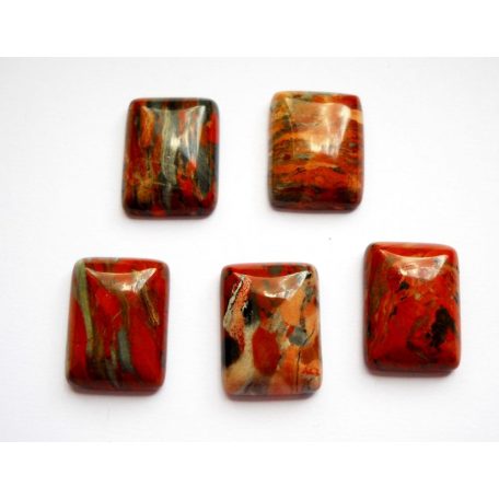Red river jasper cabochon - 20x16 mm