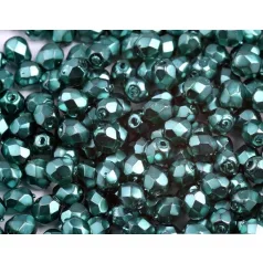 Czech fire polished beads - 4 mm