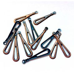 Vörösréz csepp - 24*5 mm