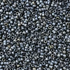 Toho 11/0 - #612 -  Matte Color Gunmetal - 10 gr