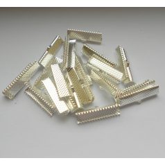 Szalagvégzáró - 25x6 mm - 4 db - platina