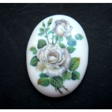 Porcelain cameo - 40x30 mm 