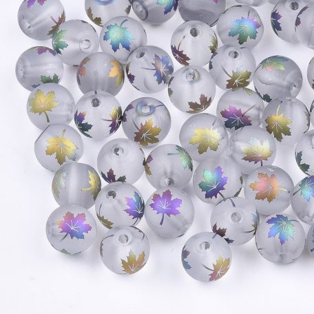 Czech glass pearl - 8 mm - 20 pcs/pack - green peas