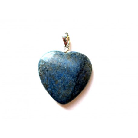 Lapis lazuli szív medál - 30 mm