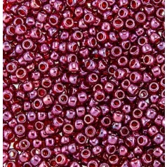 Toho 11/0 - #332 - Cranberry Gold Luster - 10 gr