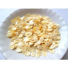 Flitter - 7 mm -  krém