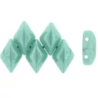 Gemduo 8x5 mm - Luster Opaque Turquoise - #L63130 - 5 gr (34 db)