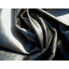 Metál grafitszürke - báránybőr - 20*10 cm          