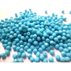Czech fire polished beads - 4 mm