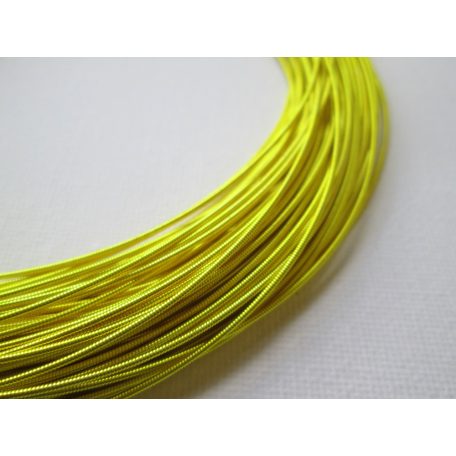 French wire - stiff - 1 mm - light yellow gold/1 meter