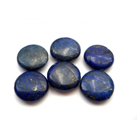 Lapis lazuli lencse - 18 mm