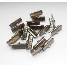 Szalagvégzáró - 20x6 mm - 4 db - fekete