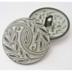 Antique finish metal button 