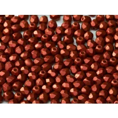 Czech fire polished beads - 4 mm