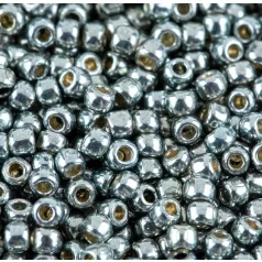   Toho 11/0 - #PF565 - Permafinish Galvanized Blue Slate - 10 gr
