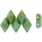 Gemduo 8x5 mm - Turquoise Picasso - #T63130 - 5 gr (34 db)