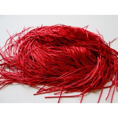 French wire - 1 mm - Semi-soft - shiny red - 5gr