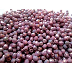 Czech fire polished beads - 4 mm